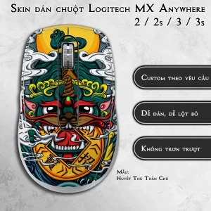 Skin dán chuột Logitech MX Anywhere mẫu Huyết Thú Thần Chú