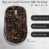 Skin dán chuột Logitech MX Anywhere mẫu Họa tiết Aztec Skin dán chuột Logitech MX Anywhere mẫu Họa tiết Aztec
