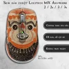 Skin dán chuột Logitech MX Anywhere mẫu Kim Sí Điểu lsm025
