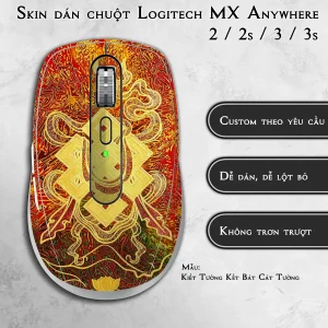 Skin dán chuột Logitech MX Anywhere mẫu Kiết Tường Kết Bát Cát Tường