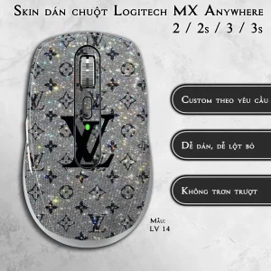 Skin dán chuột Logitech MX Anywhere mẫu LV 14