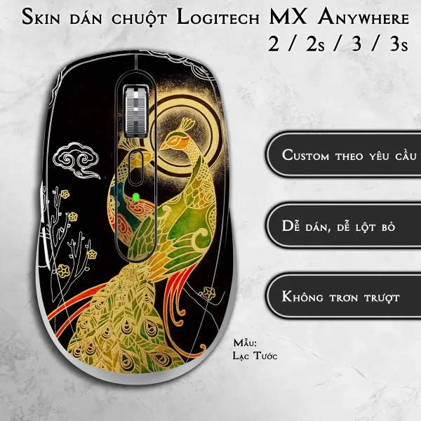 Skin dán chuột Logitech MX Anywhere mẫu Lạc Tước