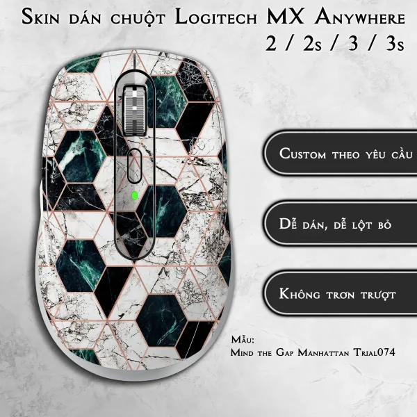 Skin dán chuột Logitech MX Anywhere mẫu Mind the Gap Manhattan Trial074