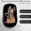 Skin dán chuột Logitech MX Anywhere mẫu Mèo Samurai Skin dán chuột Logitech MX Anywhere mẫu Mèo Samurai