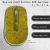 Skin dán chuột Logitech MX Anywhere mẫu mạch điện vàng Skin dán chuột Logitech MX Anywhere mẫu mạch điện vàng