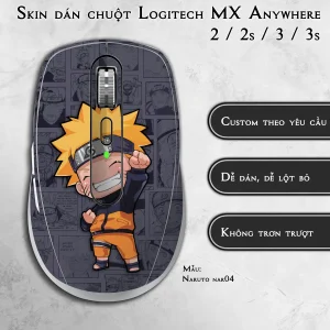 Skin dán chuột Logitech MX Anywhere mẫu Naruto nar04
