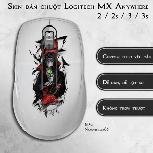 Skin dán chuột Logitech MX Anywhere mẫu Naruto nar06