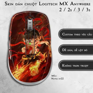 Skin dán chuột Logitech MX Anywhere mẫu Natra nt22