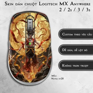Skin dán chuột Logitech MX Anywhere mẫu Natra nt28