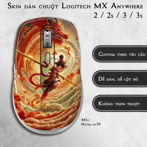 Skin dán chuột Logitech MX Anywhere mẫu Natra nt30