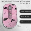 Skin dán chuột Logitech MX Anywhere mẫu Nikeair hồng