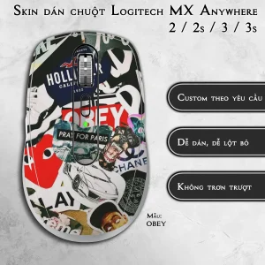 Skin dán chuột Logitech MX Anywhere mẫu OBEY