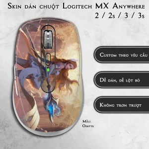 Skin dán chuột Logitech MX Anywhere mẫu Odette