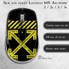 Skin dán chuột Logitech MX Anywhere mẫu OFF White Virgil Skin dán chuột Logitech MX Anywhere mẫu OFF White Virgil