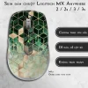 Skin dán chuột Logitech MX Anywhere mẫu Ombre cubes vàng xanh Skin dán chuột Logitech MX Anywhere mẫu Ombre cubes vàng xanh