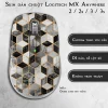Skin dán chuột Logitech MX Anywhere mẫu Ombre cubes đen trắng Skin dán chuột Logitech MX Anywhere mẫu Ombre cubes đen trắng