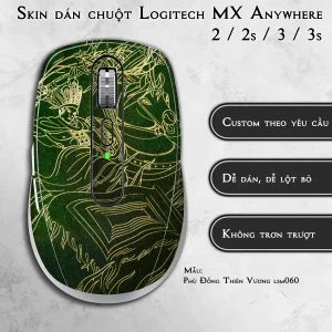 Skin dán chuột Logitech MX Anywhere mẫu Phù Đổng Thiên Vương lsm060