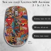Skin dán chuột Logitech MX Anywhere mẫu pop art