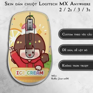 Skin dán chuột Logitech MX Anywhere mẫu RoRo Jump ro04