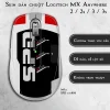 Skin dán chuột Logitech MX Anywhere mẫu SPD atk406 Skin dán chuột Logitech MX Anywhere mẫu SPD atk406