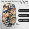 Skin dán chuột Logitech MX Anywhere mẫu Superman KFC Skin dán chuột Logitech MX Anywhere mẫu Superman KFC