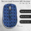 Skin dán chuột Logitech MX Anywhere mẫu sóng xanh dương Skin dán chuột Logitech MX Anywhere mẫu sóng xanh dương