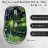 Skin dán chuột Logitech MX Anywhere mẫu Totoro qvd015
