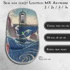 Skin dán chuột Logitech MX Anywhere mẫu Tranh sóng biển Skin dán chuột Logitech MX Anywhere mẫu Tranh sóng biển
