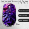 Skin dán chuột Logitech MX Anywhere mẫu TrippyWeed Skin dán chuột Logitech MX Anywhere mẫu TrippyWeed