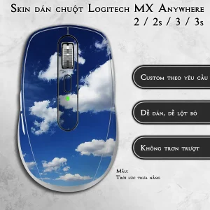 Skin dán chuột Logitech MX Anywhere mẫu Trời lúc trưa nắng