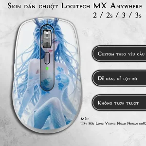 Skin dán chuột Logitech MX Anywhere mẫu Tây Hải Long Vương Ngao Nhuận nh02