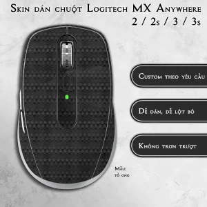 Skin dán chuột Logitech MX Anywhere mẫu tổ ong