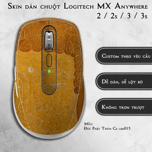 Skin dán chuột Logitech MX Anywhere mẫu Đức Phật Thích Ca lsm015