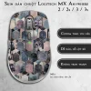 Skin dán chuột Logitech MX Anywhere mẫu đá xanh hồng xếp lẫn Skin dán chuột Logitech MX Anywhere mẫu đá xanh hồng xếp lẫn