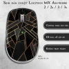 Skin dán chuột Logitech MX Anywhere mẫu đá đen xếp lẫn Skin dán chuột Logitech MX Anywhere mẫu đá đen xếp lẫn