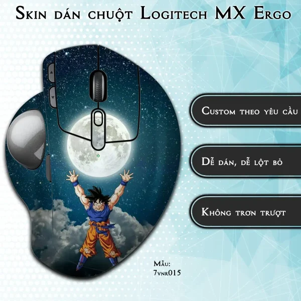 Skin dán chuột Logitech MX Ergo mẫu 7vnr015