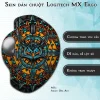 Skin dán chuột Logitech MX Ergo mẫu Angry Owl Art Skin dán chuột Logitech MX Ergo mẫu Angry Owl Art