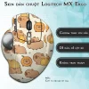 Skin dán chuột Logitech MX Ergo mẫu Capy và hội bạn vịt cam Skin dán chuột Logitech MX Ergo mẫu Capy và hội bạn vịt cam