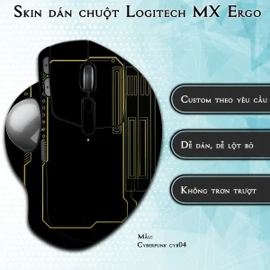Skin dán chuột Logitech MX Ergo mẫu Cyberpunk cyb04