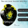Skin dán chuột Logitech MX Ergo mẫu Cyberpunk cyb09 Skin dán chuột Logitech MX Ergo mẫu Cyberpunk cyb09