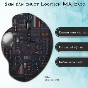 Skin dán chuột Logitech MX Ergo mẫu công nghệ it05