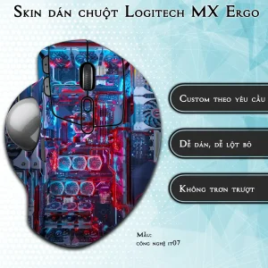 Skin dán chuột Logitech MX Ergo mẫu công nghệ it07