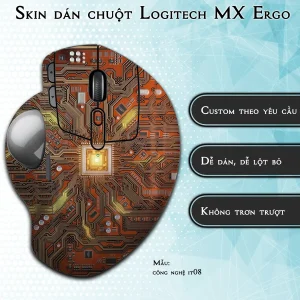 Skin dán chuột Logitech MX Ergo mẫu công nghệ it08