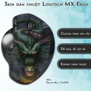 Skin dán chuột Logitech MX Ergo mẫu Dragon Ball 7vnr030