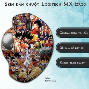 Skin dán chuột Logitech MX Ergo mẫu Dragonball