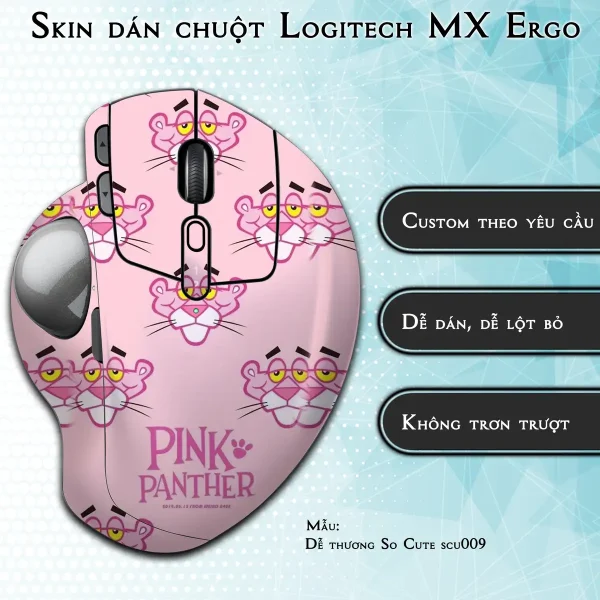 Skin dán chuột Logitech MX Ergo mẫu Dễ thương So Cute scu009