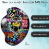 Skin dán chuột Logitech MX Ergo mẫu Graffiti Skin dán chuột Logitech MX Ergo mẫu Graffiti