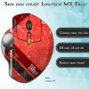 Skin dán chuột Logitech MX Ergo mẫu gundam đỏ Skin dán chuột Logitech MX Ergo mẫu gundam đỏ