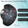 Skin dán chuột Logitech MX Ergo mẫu Hoa văn hov006 Skin dán chuột Logitech MX Ergo mẫu Hoa văn hov006