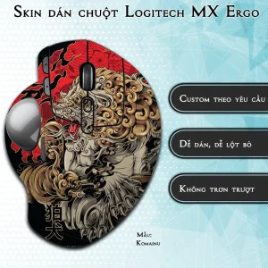 Skin dán chuột Logitech MX Ergo mẫu Komainu